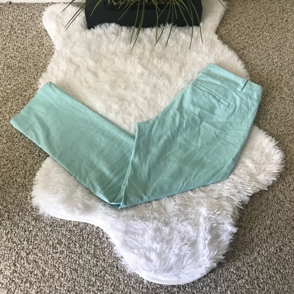 Banana Republic Mint Green Capris